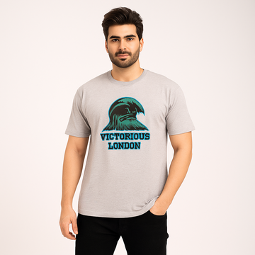 VICTORIOUS LONDON  PRINTED T SHIRT