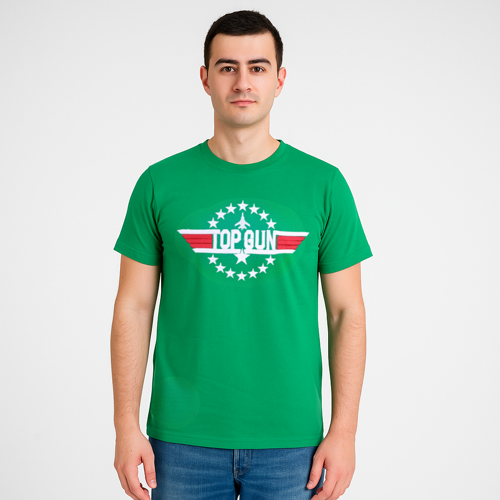 TOP GUN EMBROIDERY T SHIRT (2000)