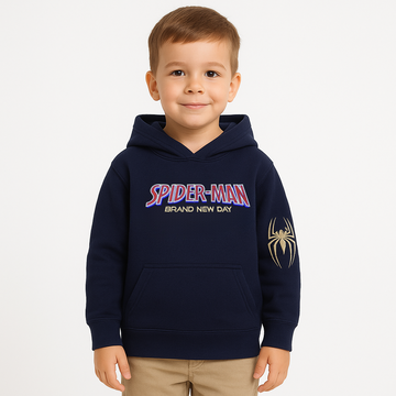 Kids Hoodies Spiderman Embroidered & Printed