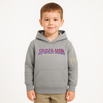 Kids Hoodies Spiderman Embroidered & Printed