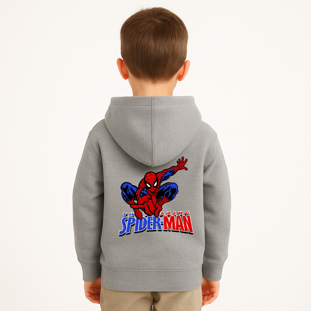 Kids Hoodies Spiderman Embroidered & Printed