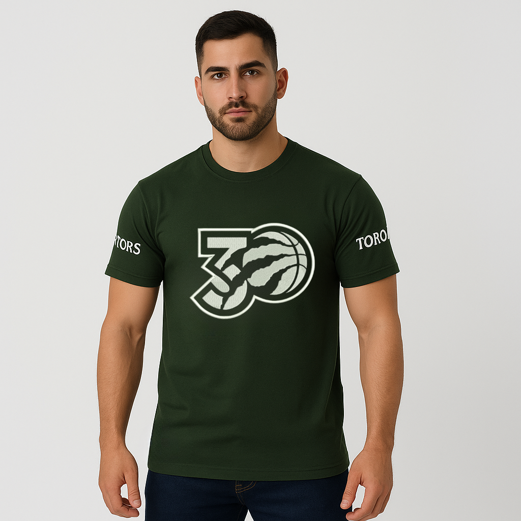 30TH TORONTO LOGO EMBROIDERED T SHIRT
