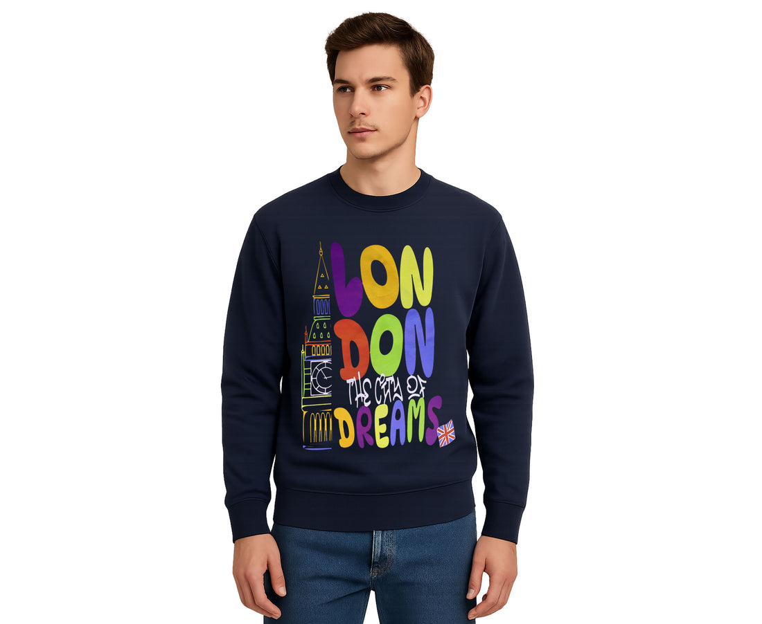 London City of Dreams Sweatshirt For Men