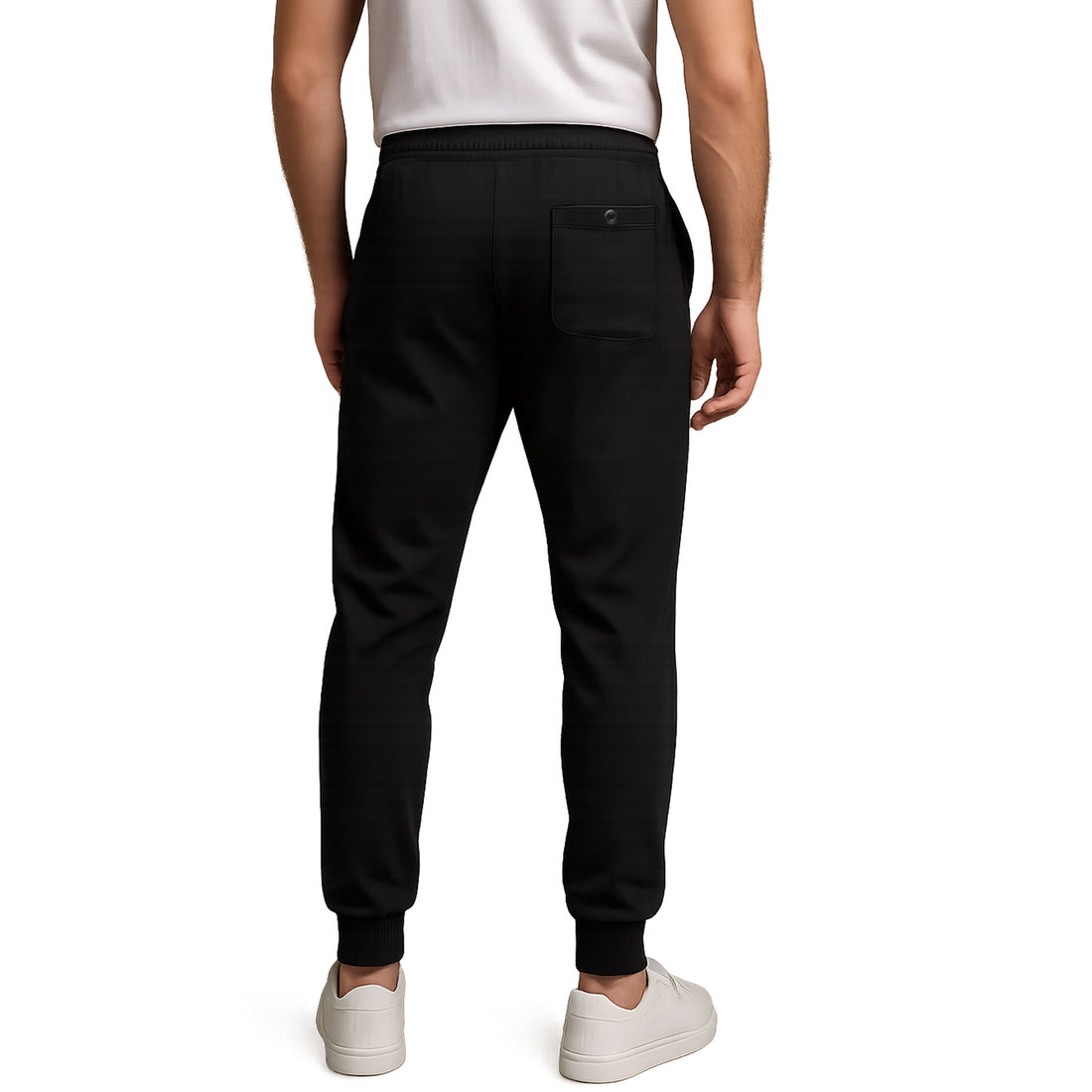 VL GYM WEAR & SPORTS  WITH BOTTOM CUFF EMBROIDERED TROUSERS