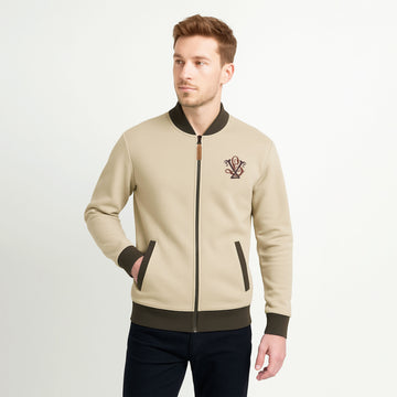 Men’s Zip-Up jacket  VL Embroidered Front & Back