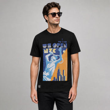 US OPEN PRINTED T SHIRT