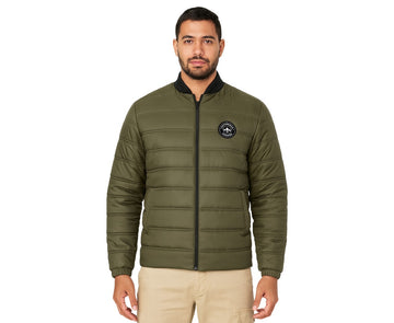 Men's Olive Green Puffer jacket