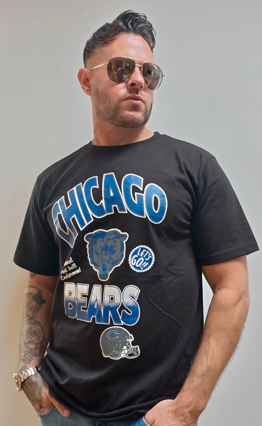 CHICAGO BEARS PRINT T SHIRT