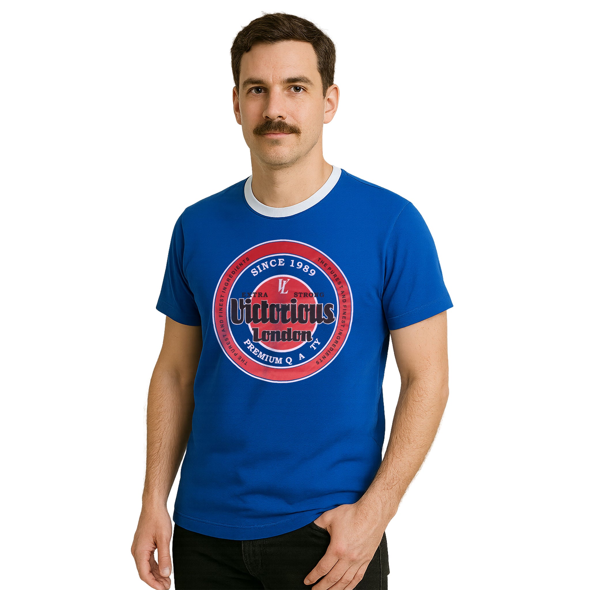 SINCE 1989 VICTORIOUS LONDON PRINT T SHIRT